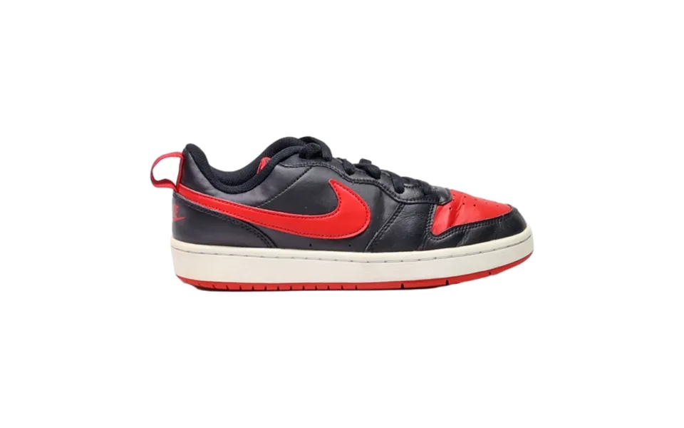 Nike Court Borough 2021 Sneaker Trainers Black Leather Boys Uk 4
