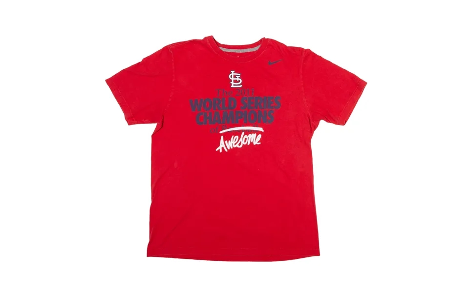 Nike St Louis 2011 Champions Usa T-shirt Red Short Sleeve Mens L