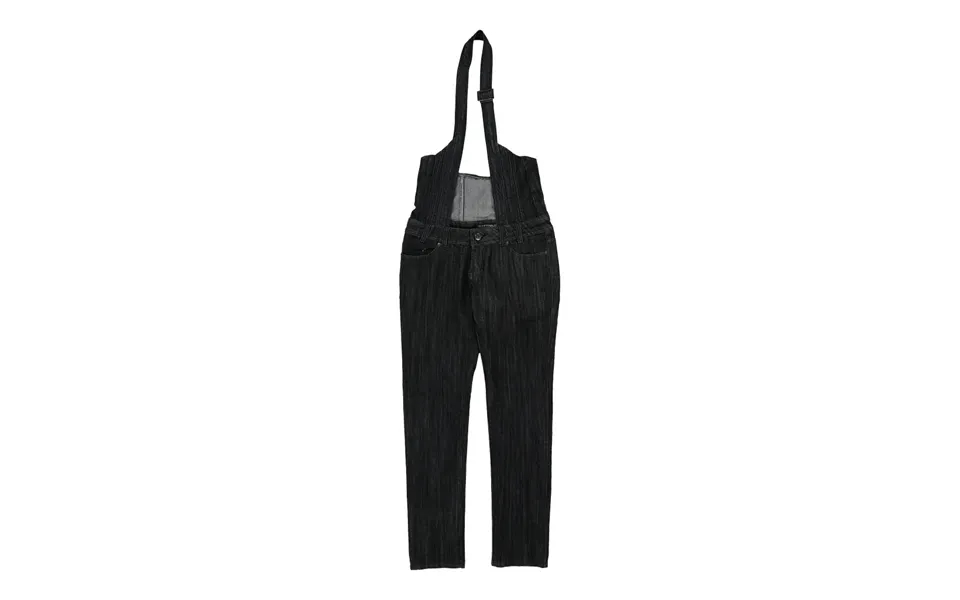 Obiettivo Dungarees - 33w Uk 12 Black Cotton