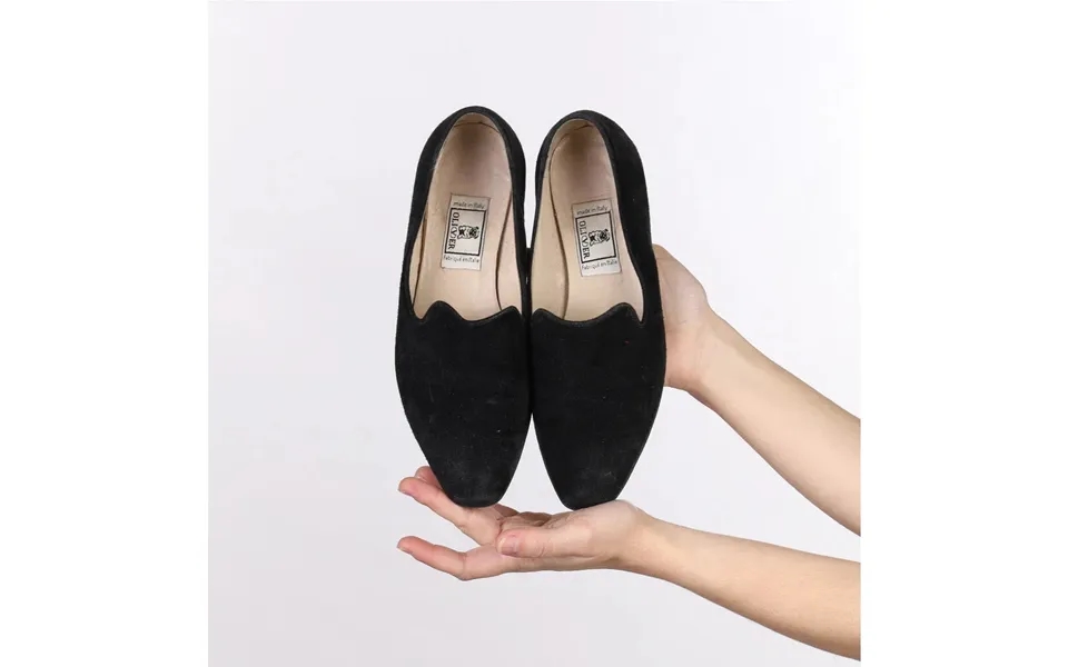 Oliver By Valentino Moccasin - Uk 3 Black Suede