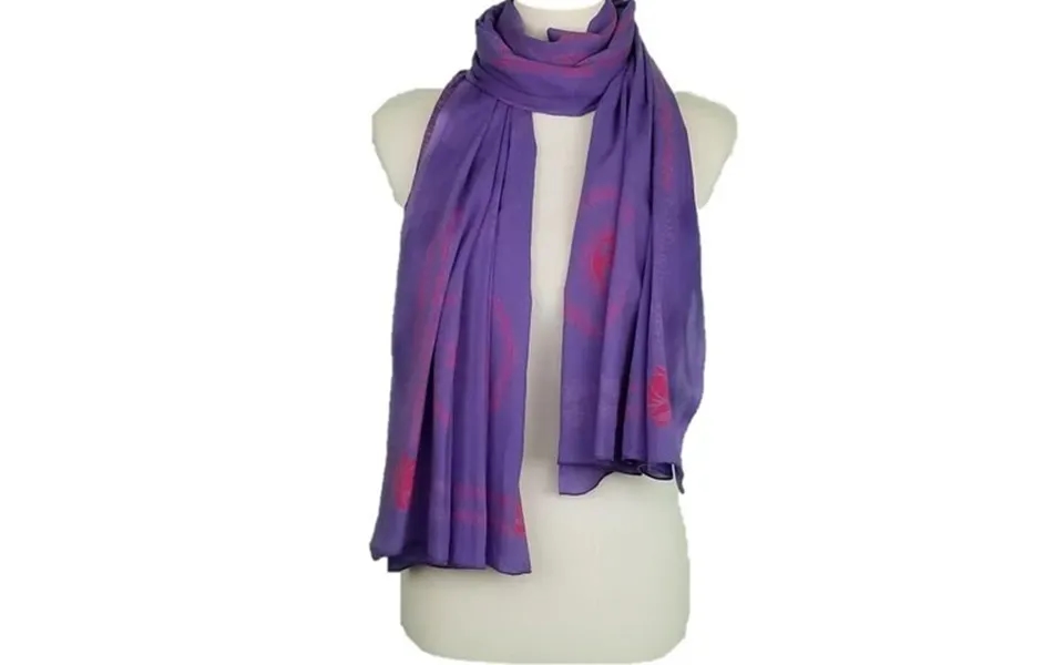 Omsutra Gayatri Mantra Prayer Shawl Color Purple