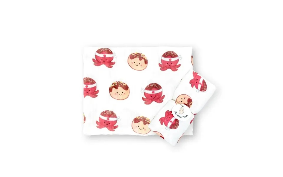 Organic Bamboo Blend Swaddle - Takoyaki