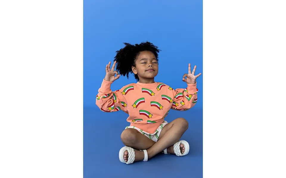 Organic Cotton Girl's Sweater - Star Size 2-4 Years