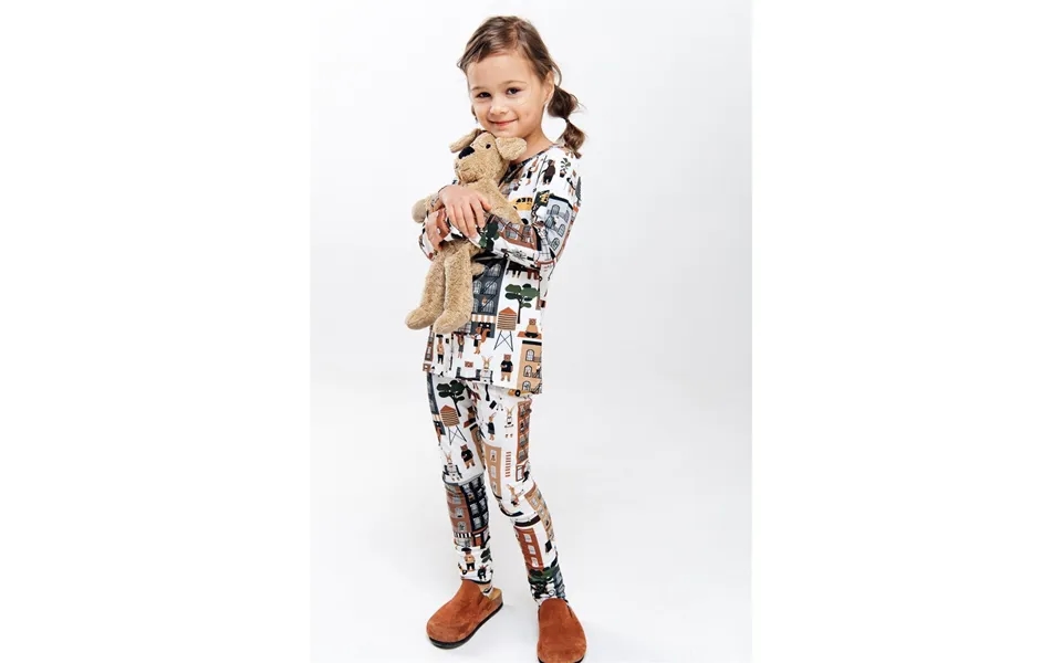 Organic Cotton Kids Long Sleeve Top - New York Size 2-4