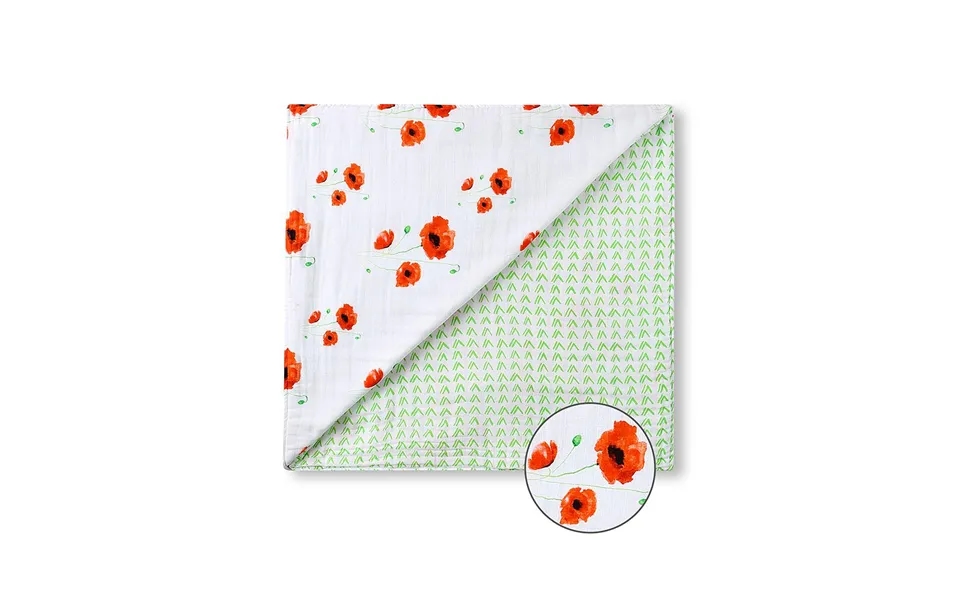 Organic Snug Blanket - Poppy