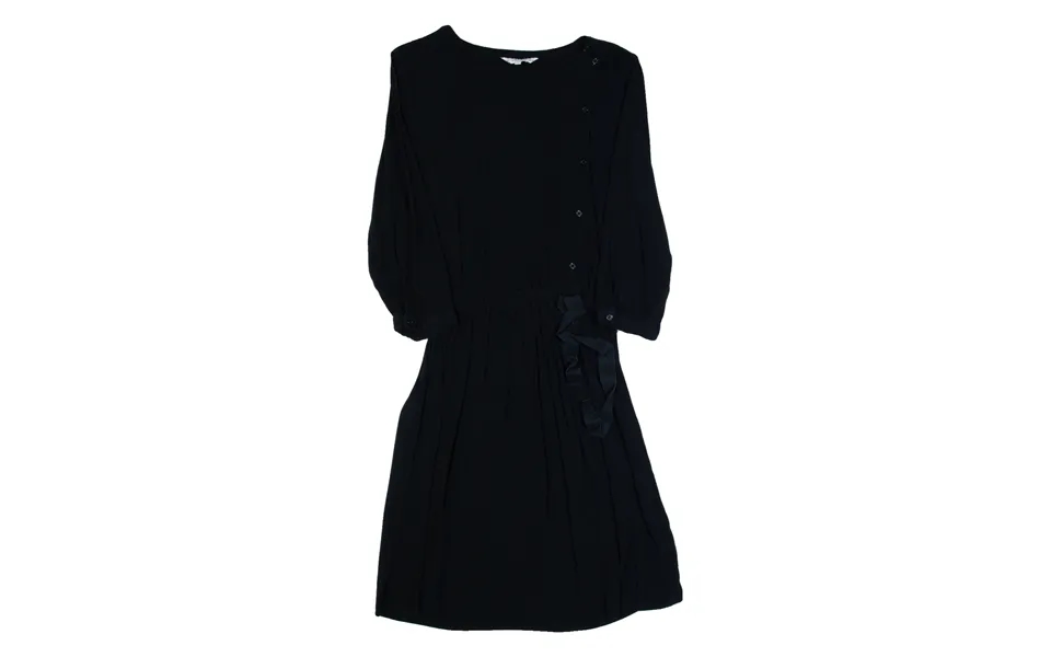 & Other Stories Womens Day Dress Black Knee Length S