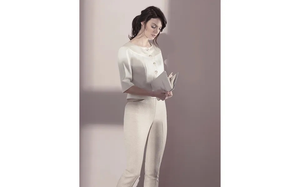 Pampas Tailored High-waisted Trousers Colour Birch Size Xxs