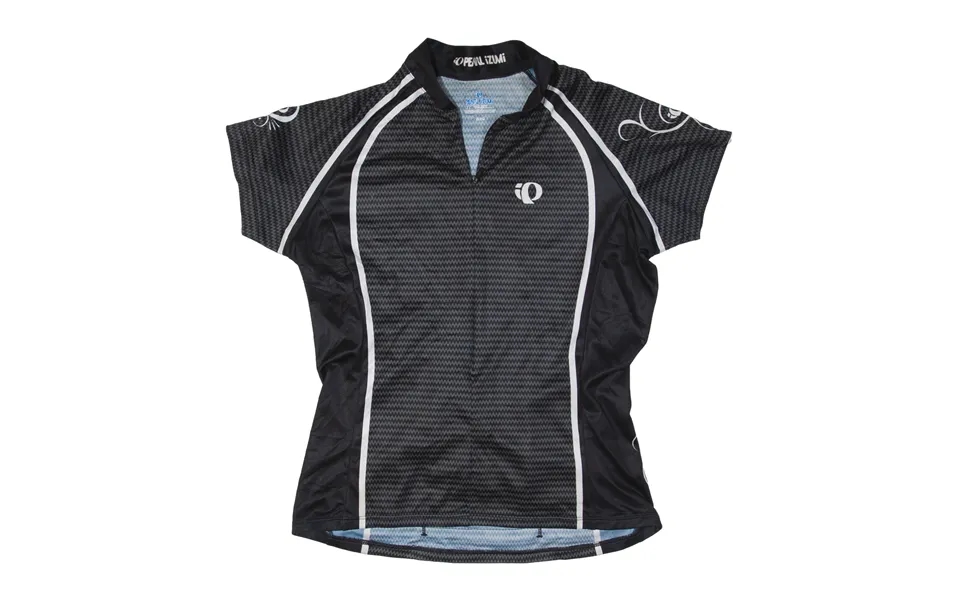 Pearl Izumu Cycling T-shirt Black 1 4 Zip Short Sleeve Womens S
