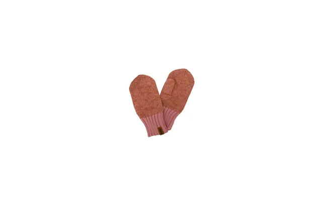 Pink Merino Wool Mittens Size 1-2 Years product image