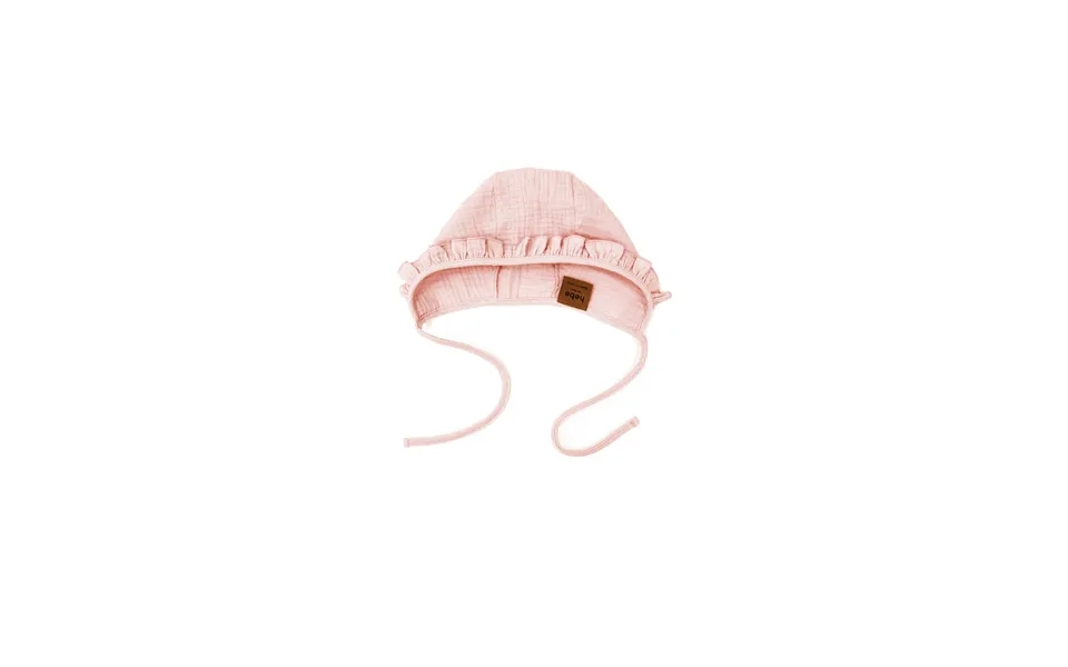 Pink Muslin Baby Hat Size 40 42 Cm