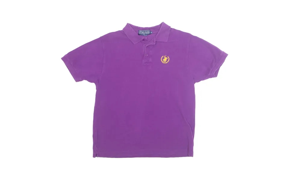 Polo Club Mens Polo Shirt Purple M