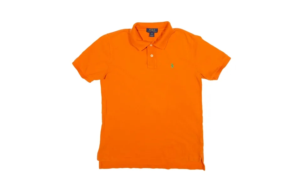 Polo Ralph Lauren Polo Shirt Orange Short Sleeve Boys L