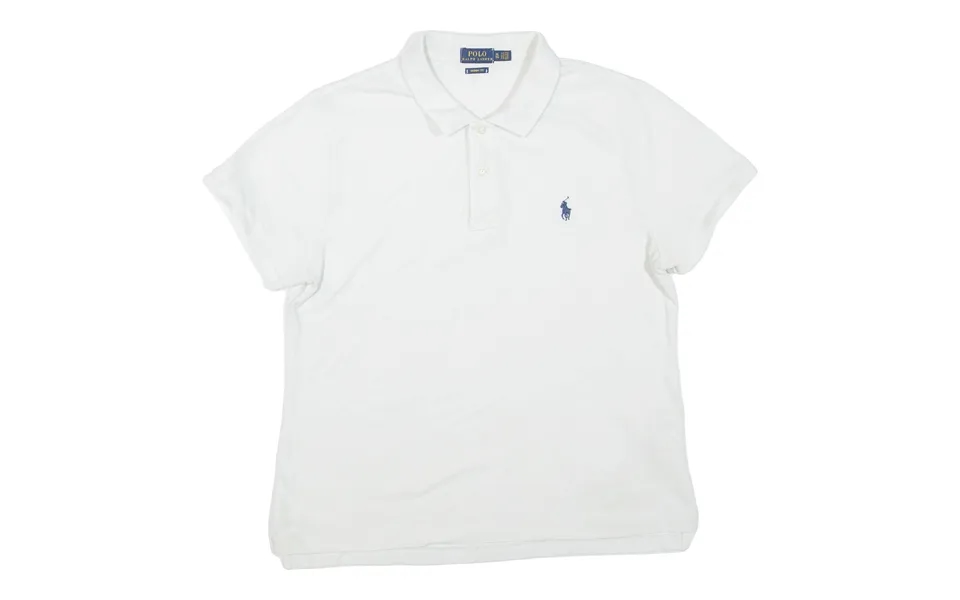 Polo Ralph Lauren Skinny Fit Girls Polo Shirt White Xl