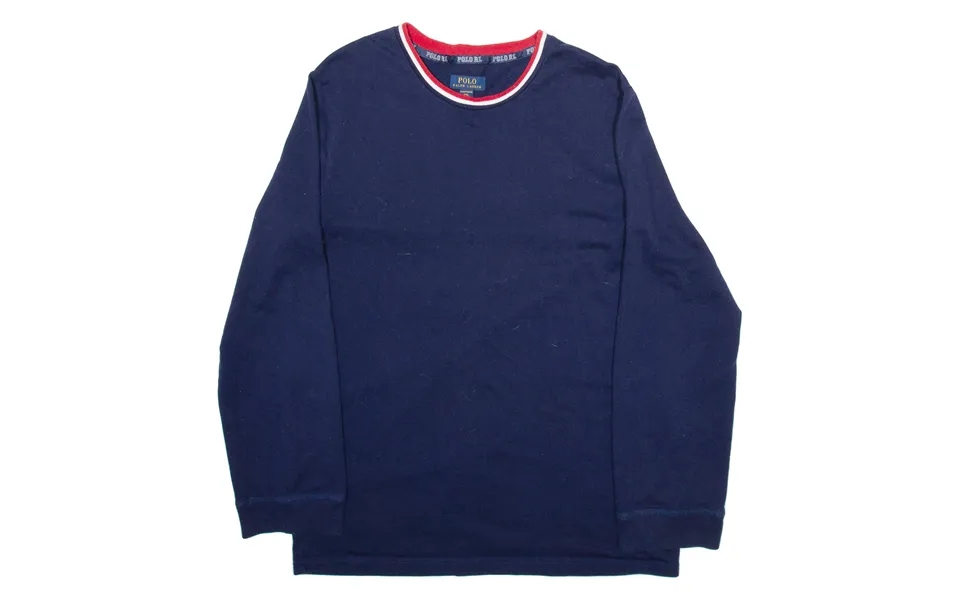 Polo Ralph Lauren Sleepwear Mens Jumper Blue Tight Knit 2xl