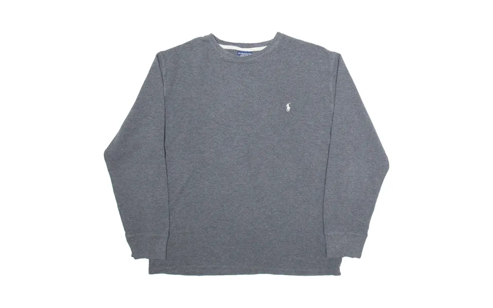 Polo Ralph Lauren Sleepwear Mens Jumper Grey Tight Knit Xl