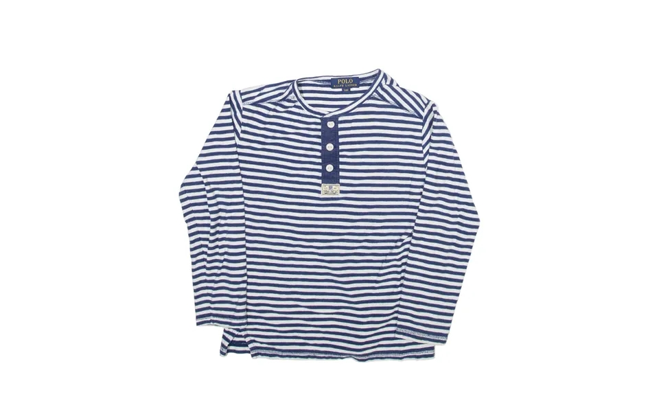 Polo Ralph Lauren Striped T-shirt Blue Long Sleeve Girls S
