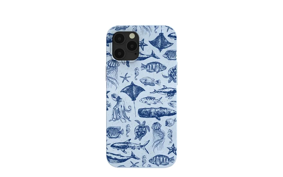 Powder Blue Marine Life Iphone 12 Pro Max Case