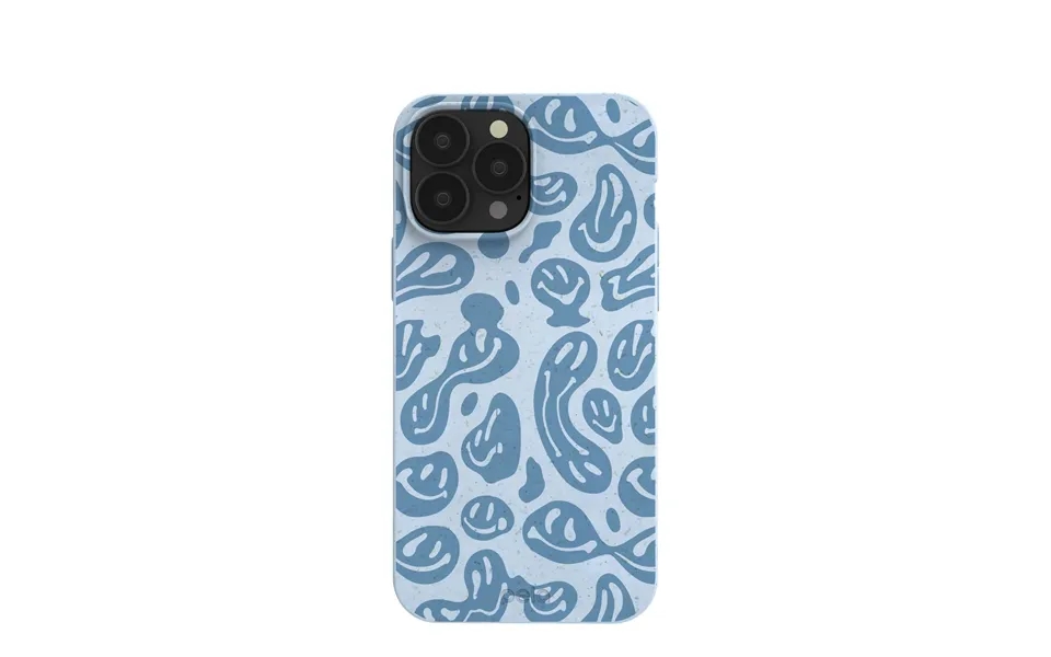 Powder Blue Melting Faces Iphone 13 Pro Max Case