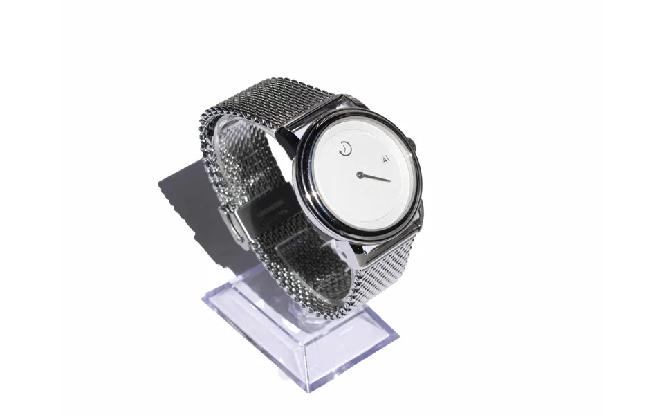 Raised Pure White Dial