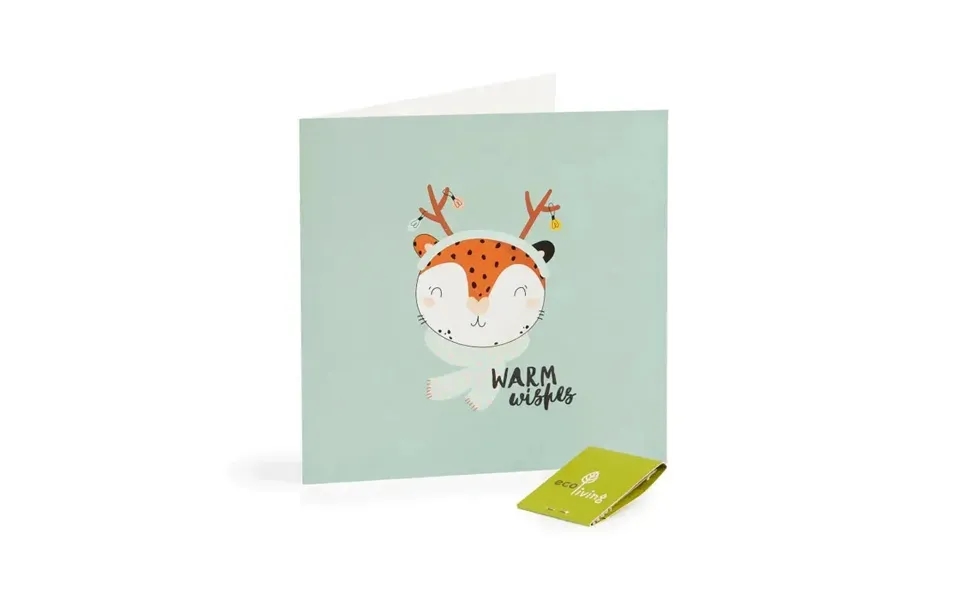 Recycled Christmas Cards - Cute Animal Cards Fsc 100% Style Cat