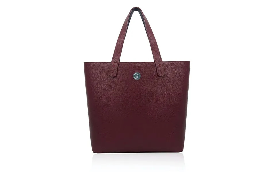 Reversible Vegan Tote In Navy & Red