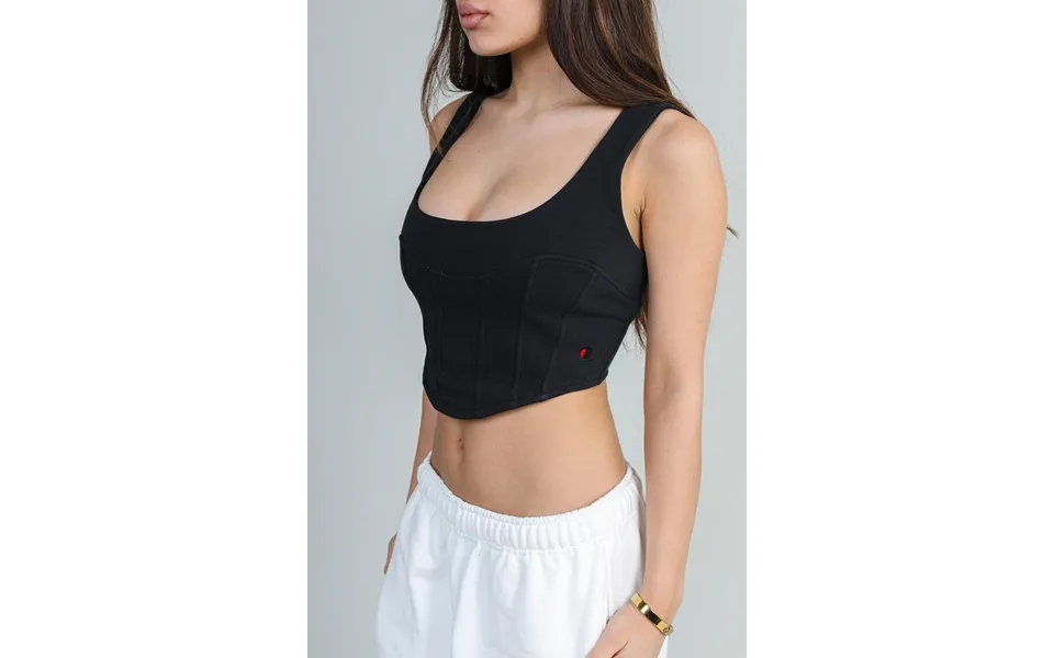 Rework Champion Sweatshirt Bustier - Xs, S, M, L, Xl Size Xs