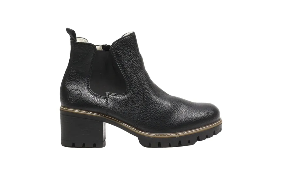Rieker Chelsea Boots Black Leather Womens Uk 7