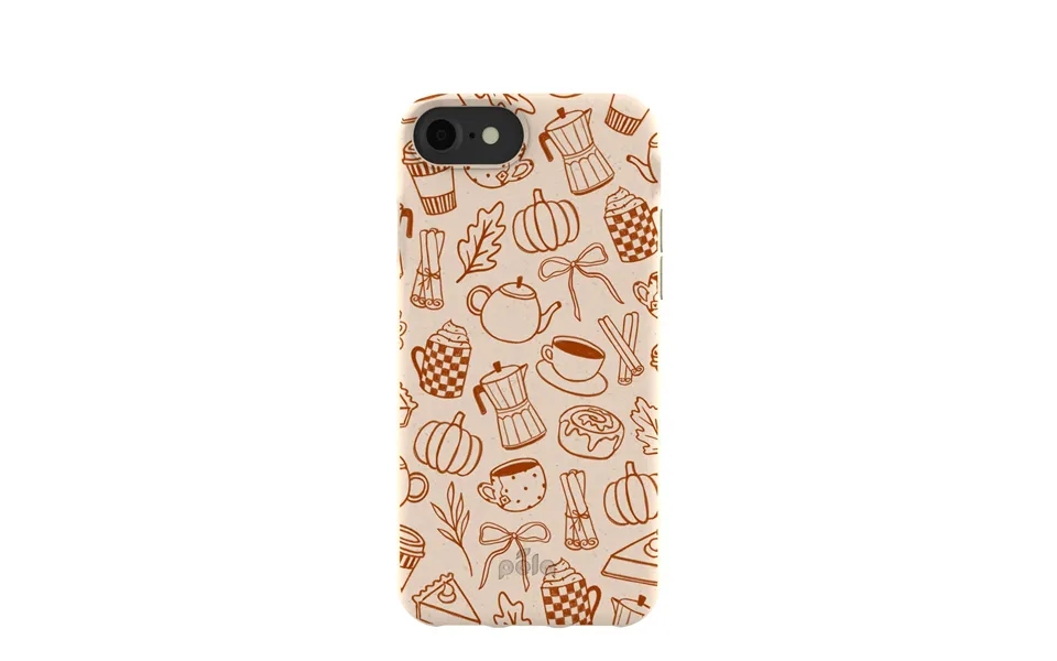 Seashell Pumpkin Spice Iphone 6 6s 7 8 Se Case