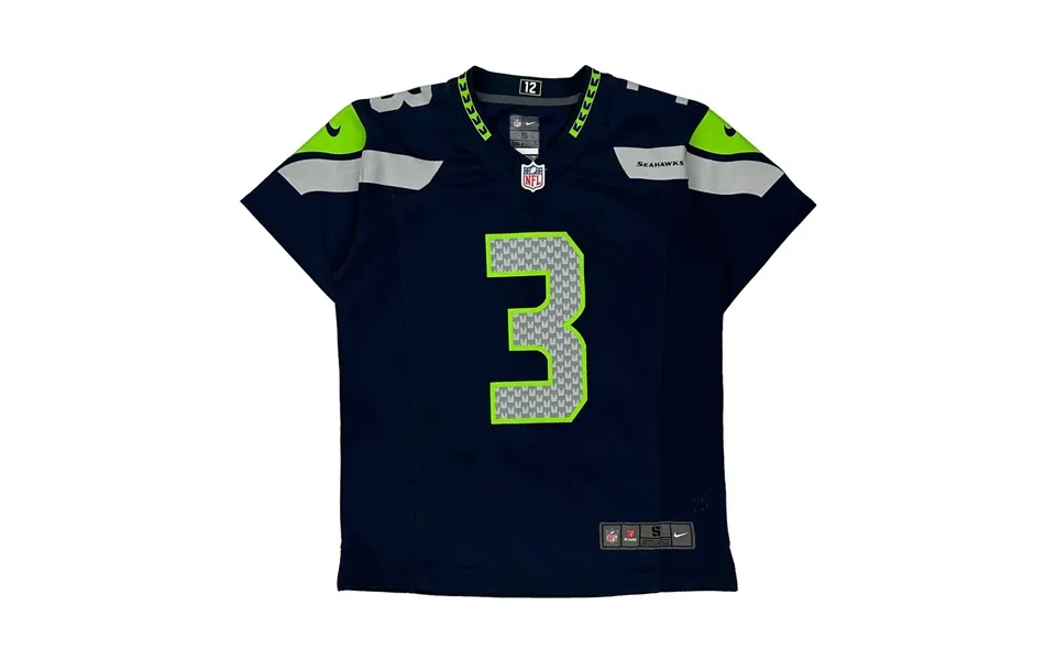 Seattle Seahawks Nike Nfl Jersey - Small Navy Polyester