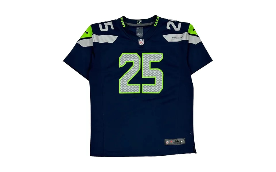 Seattle Seahawks Nike Nfl Jersey - Xl Navy Polyester