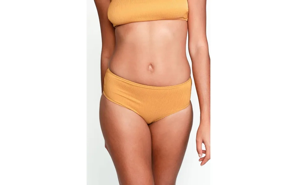 Serena Hipster Bikini Bottom Ribbed Fabric Size Large