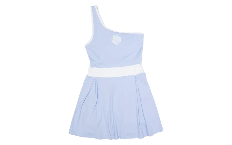 Slazenger Dress Overlay Womens Jumpsuit Blue Skinny Uk 10