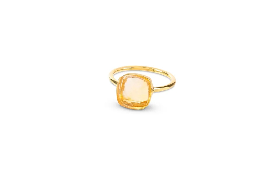 Sophia Citrine Gold Ring Ring Size Large 8 Us P Uk 56 Eu
