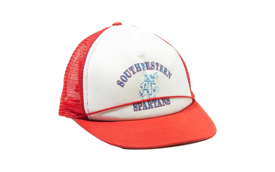 Southwestern Spartans Mens Snapback Cap Red One Size