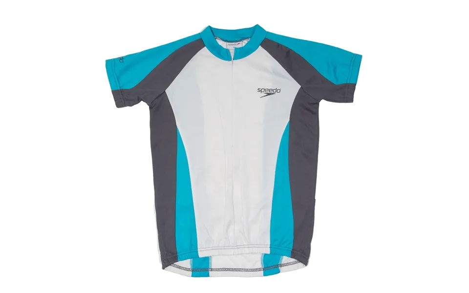 Speedo Cycling T-shirt Blue 1 2 Zip Short Sleeve Mens Xs