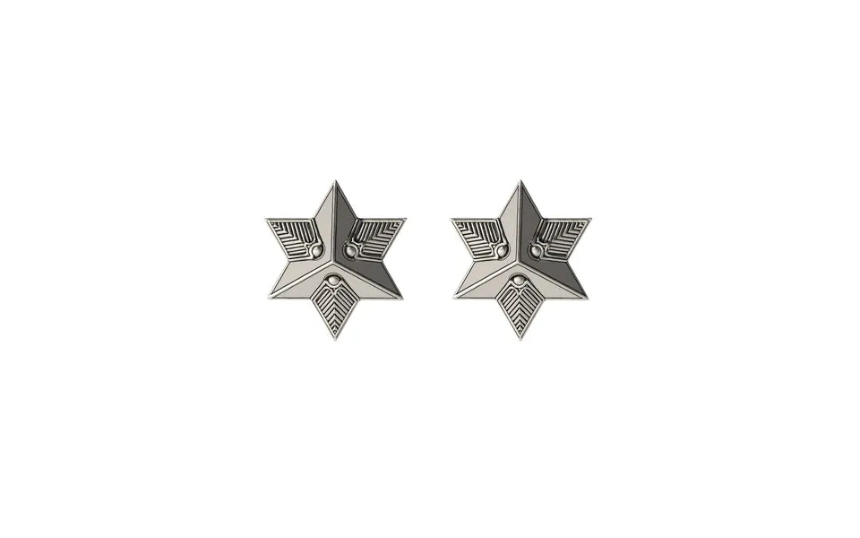 Star Studs Silver Size 0.4 Inch