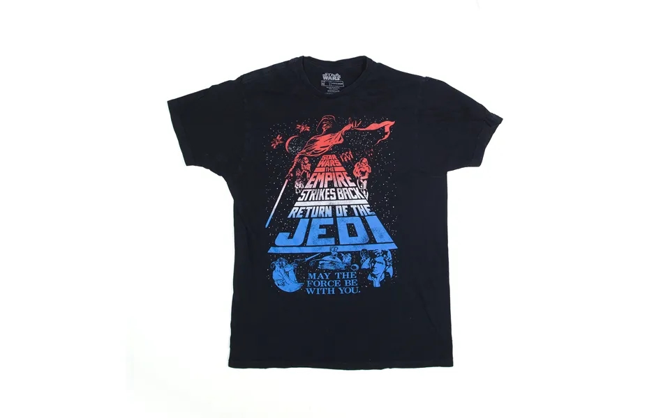 Star Wars T-shirt Black Short Sleeve Mens M