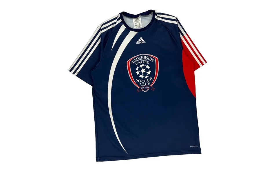 Summerside United Soccer Club Adidas Football Shirt - Medium Blue Polyester