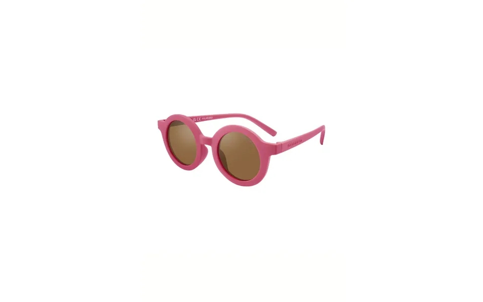 Sustainable Kids Round Sunglasses - Bubble Gum