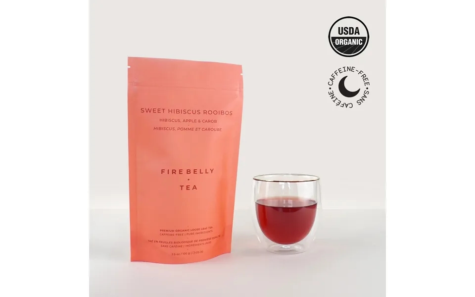 Sweet Hibiscus Rooibos Packaging Compostable Bag