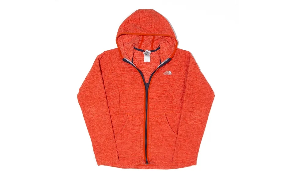 The North Face Towelling Jacket Red Fleece Womens S