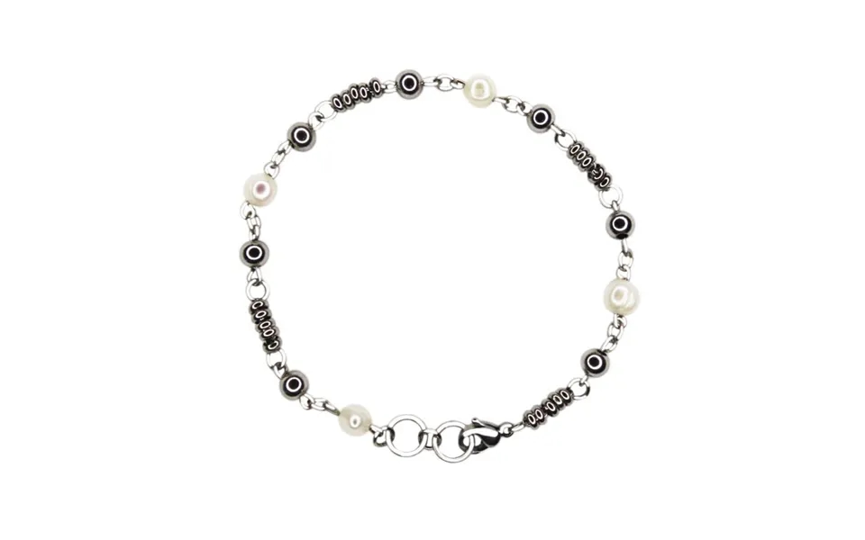 Timeless Silver Pearl Bracelet Size 8