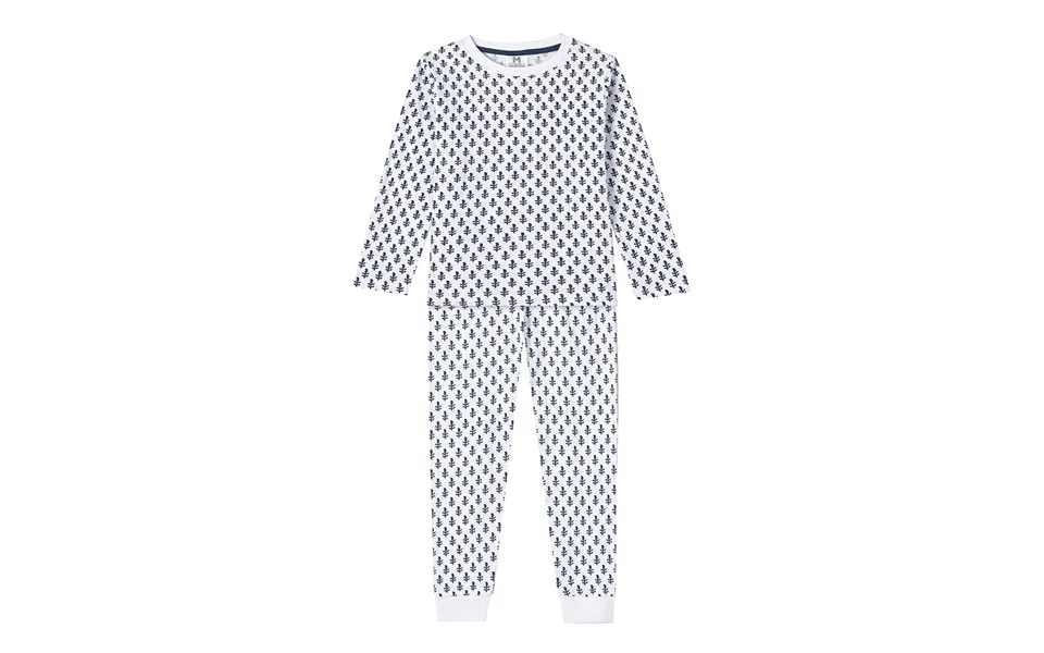 Toddler & Big Kid Cotton Knit Pj Set Fort Blue Size 6 Years