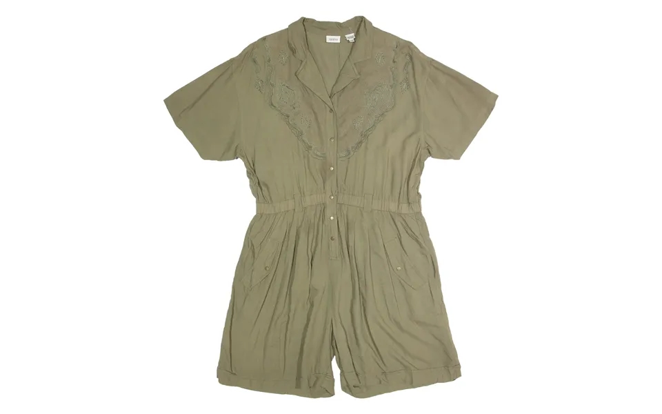 Together Womens Playsuit Green Wide-leg M