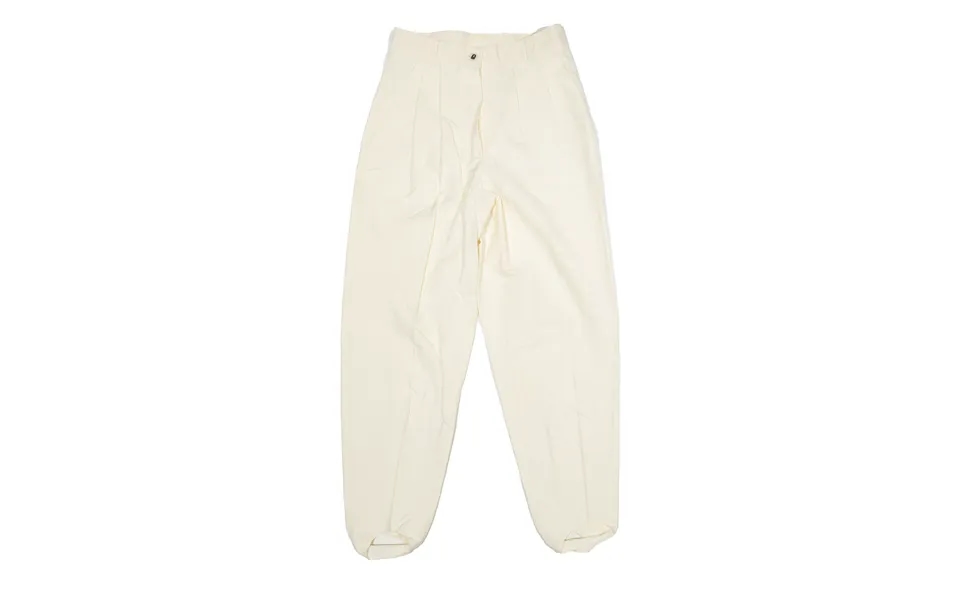 Trousers Cream Regular Tapered Womens W26 L25