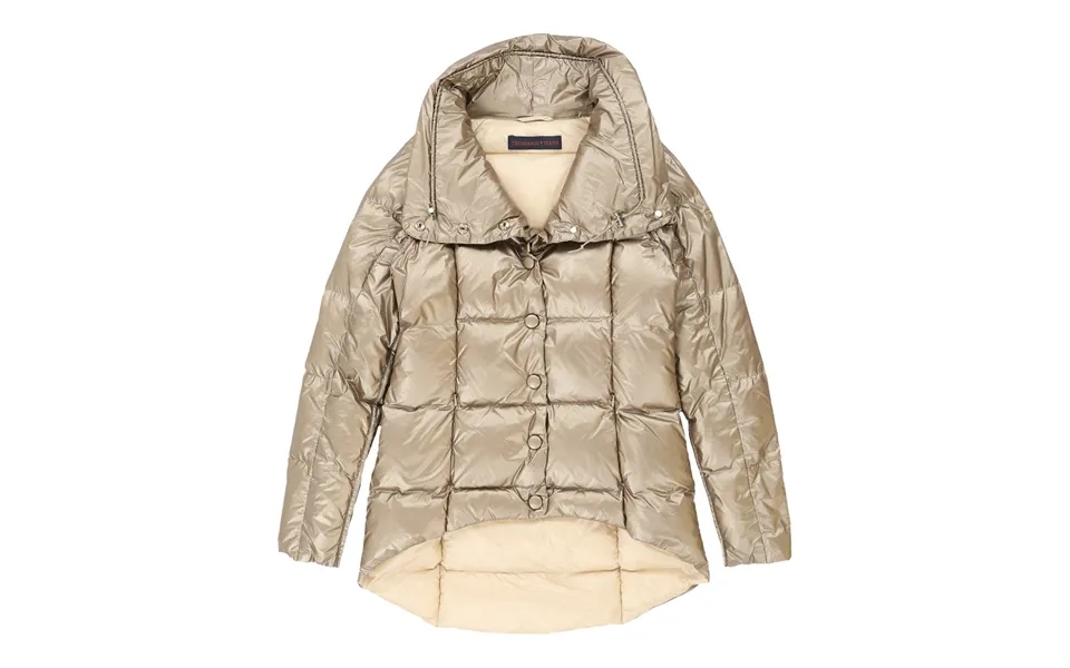 Trussardi Jeans Puffer - Xs Beige Polyester