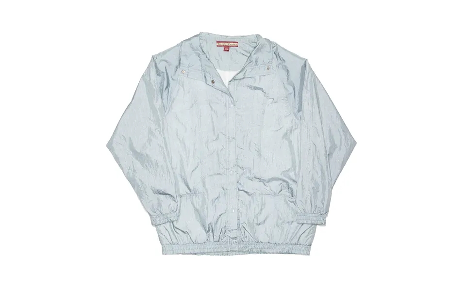Tudor Court Light Blue 90s Nylon Shell Jacket Womens L