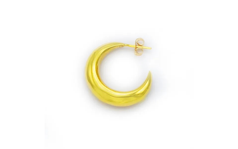 Umoja Hoop Earring Material 24k Plated Gold