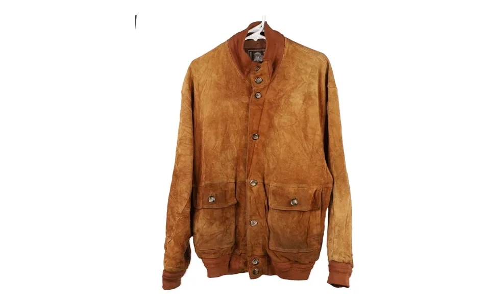 Unbranded Suede Jacket - Large Brown Leather