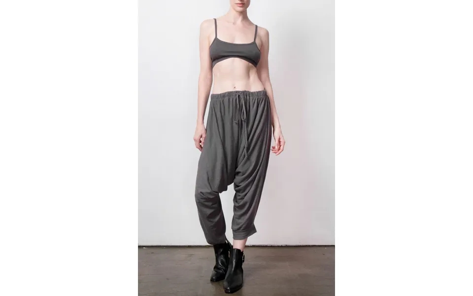 Unisex Harem Pant - Organic Cotton Hemp Size Large
